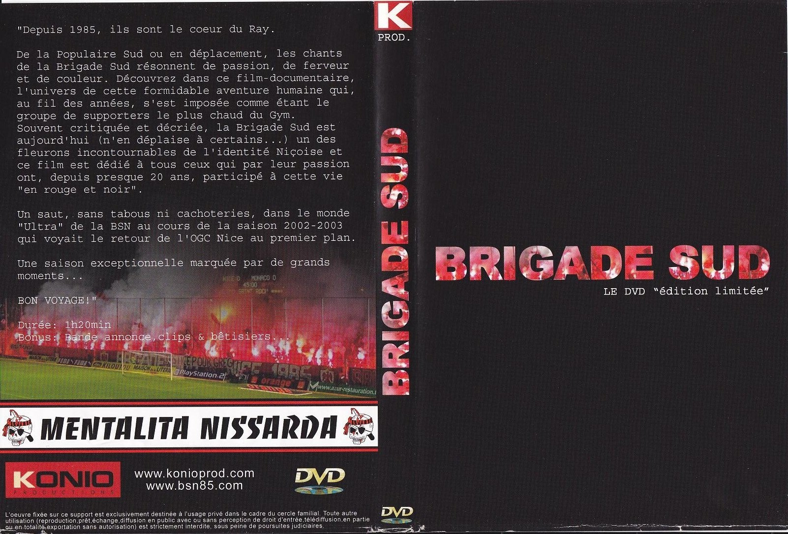 DVD Brigade Sud Nice