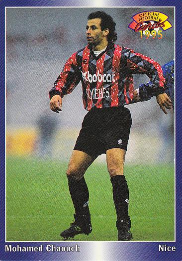 PANINI OFFICIAL FOOTBALL CARDS 1995 (n149) - Mohamed CHAOUCH