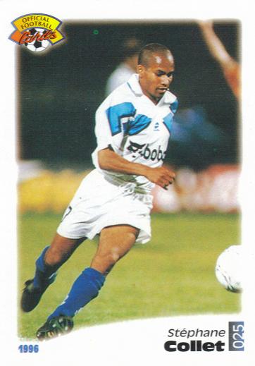 PANINI OFFICIAL FOOTBALL CARDS 1996 (n025) - Stéphane COLLET