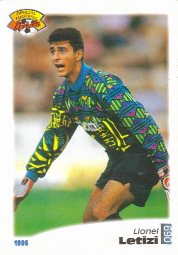 PANINI OFFICIAL FOOTBALL CARDS 1996 (n069) - Lionel LETIZI