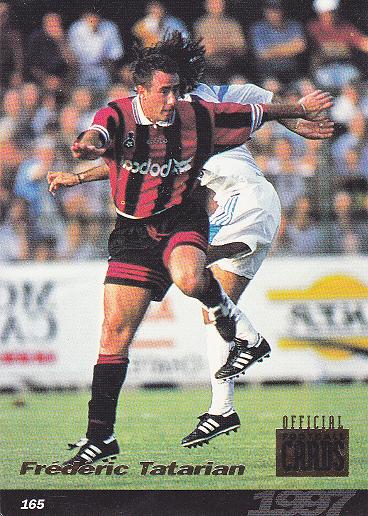 PANINI OFFICIAL FOOTBALL CARDS 1997 (n165) - Frédéric TATARIAN