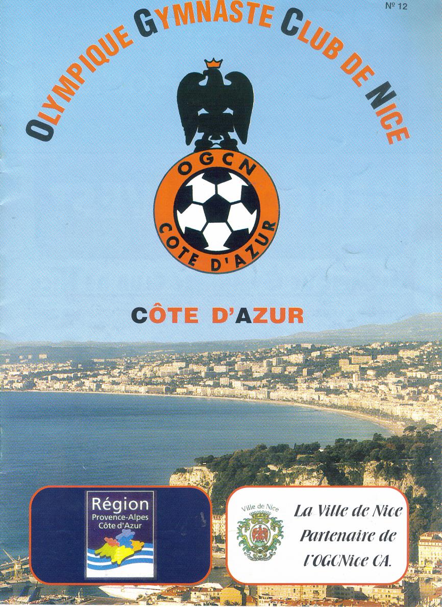 Prog Nice-Caen CdL 96/97